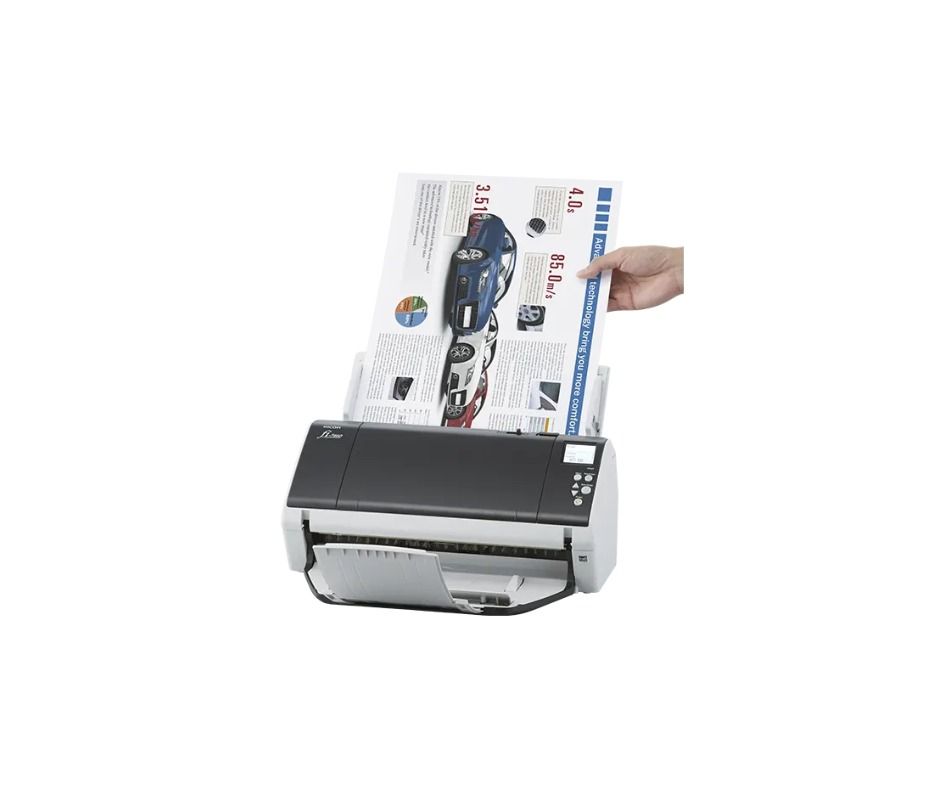 RICOH fi-7460 Printer (Category: Office & Business Technology) located in Caloocan City. Submitted by wildowl.a9e81b (Listing ID 1466648164, Image 1). Description: change it to Ricoh RICOH fi-7460 ₱167,900 On Stock Warranty: Please confirm warranty period Scanner Type: ADF | Duplex ADF Capacity: 100 Sheets Speed: 60 ppm | 120 ipm Resolution: 150–600 dpi Sensor: Color CCD x 2 Supported Size: Up to A3 Duty Cycle: 9,000 Sheets/Day | 200,000 Sheets/Y