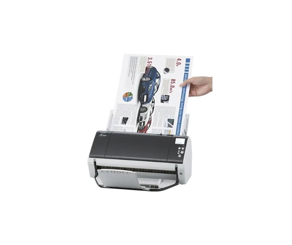RICOH fi-7460 Printer (Category: Office & Business Technology) located in Caloocan City. Submitted by exomanila-83006 (Listing ID 1466650072, Image 1). Description: RICOH fi-7460 Printer ₱167,900 On Stock Warranty: Please confirm warranty period Scanner Type: ADF | Duplex ADF Capacity: 100 Sheets Speed: 60 ppm | 120 ipm Resolution: 150–600 dpi Sensor: Color CCD x 2 Supported Size: Up to A3 Duty Cycle: 9,000 Sheets/Day | 200,000 Sheets/Year Compat