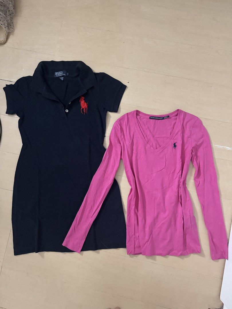 RL bundle Ralph Lauren (Category: Dresses) located in Manila. Submitted by juhjuh (Listing ID 1466678167, Image 1). Description: Medium size navy blue Small size pink no issue .