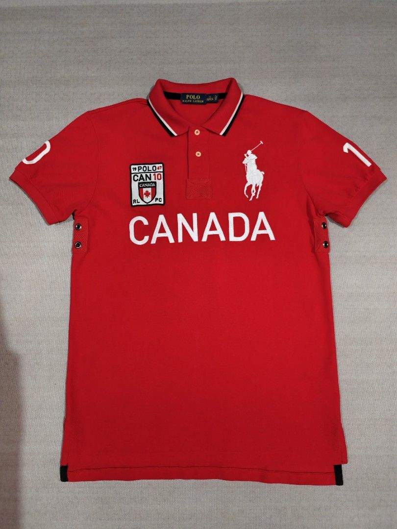 RL COUNTRY CANADA (Category: Tshirts & Polo Shirts ) located in Baliuag. Submitted by vk_thrift01 (Listing ID 1466737360, Image 1). Description: RL COUNTRY CANADA DIMES: 20 X 28 FRONT 29 BACK CONDI: AS NEW CONDITION COLOR RATE: 9.9/10 ISSUE: NONE STILL NEGO JUST SEND YOUR OFFER NOTE: ‼️‼️‼️ 📌ALL ITEMS ARE THRIFTED NOT BRANDNEW SO KINDLY MANAGE YOUR EXPECTATIONS. 📌ALL ITEMS ARE NEEDS WASH 📌COLOR MAY SLIGHTLY DIFFER DUE TO LIGHTING CONDITION 📌N
