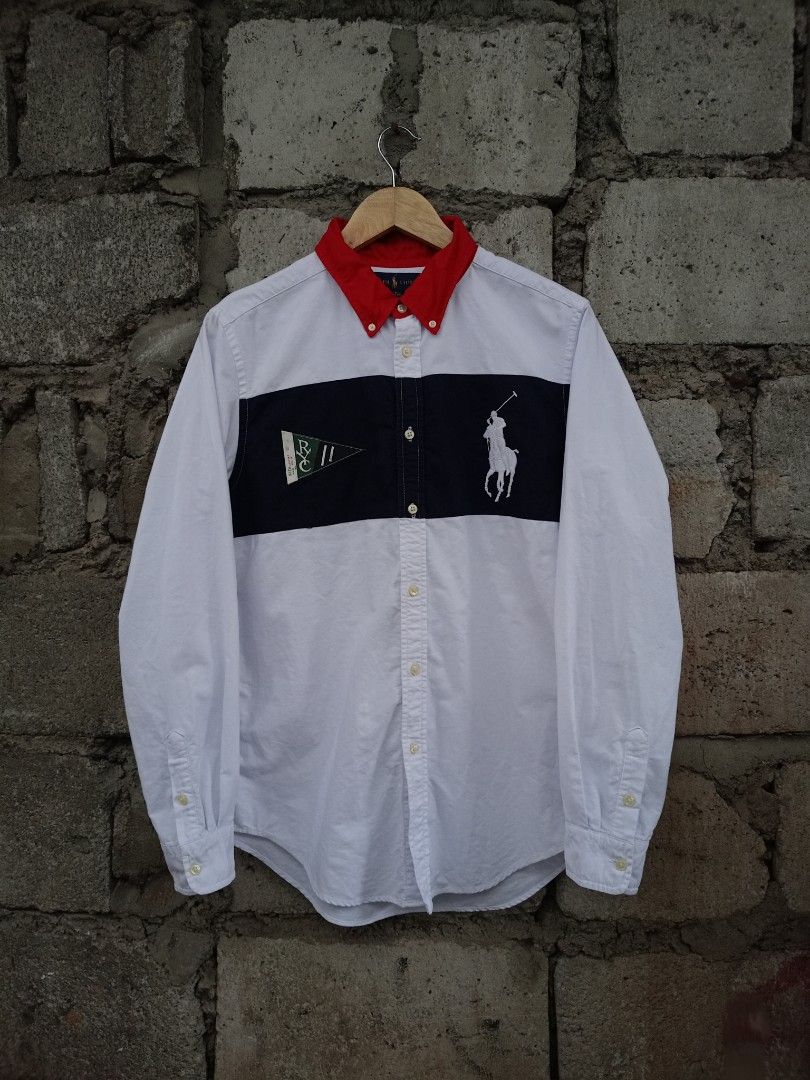 RL Polo White Polo Longsleeve" (Category: Tshirts & Polo Shirts ) located in Manila. Submitted by robco (Listing ID 1466565417, Image 1). Description: RL Polo White Polo Longsleeve" Length in Front - 30 Width - 21 Size - L Color rate - 9.5 or better/10 Excellent Condition Issue - Pinholes MINE - 550 #ukayukay #ukayukayphilippines #bidding #Ralphlaurenpoloshirt.