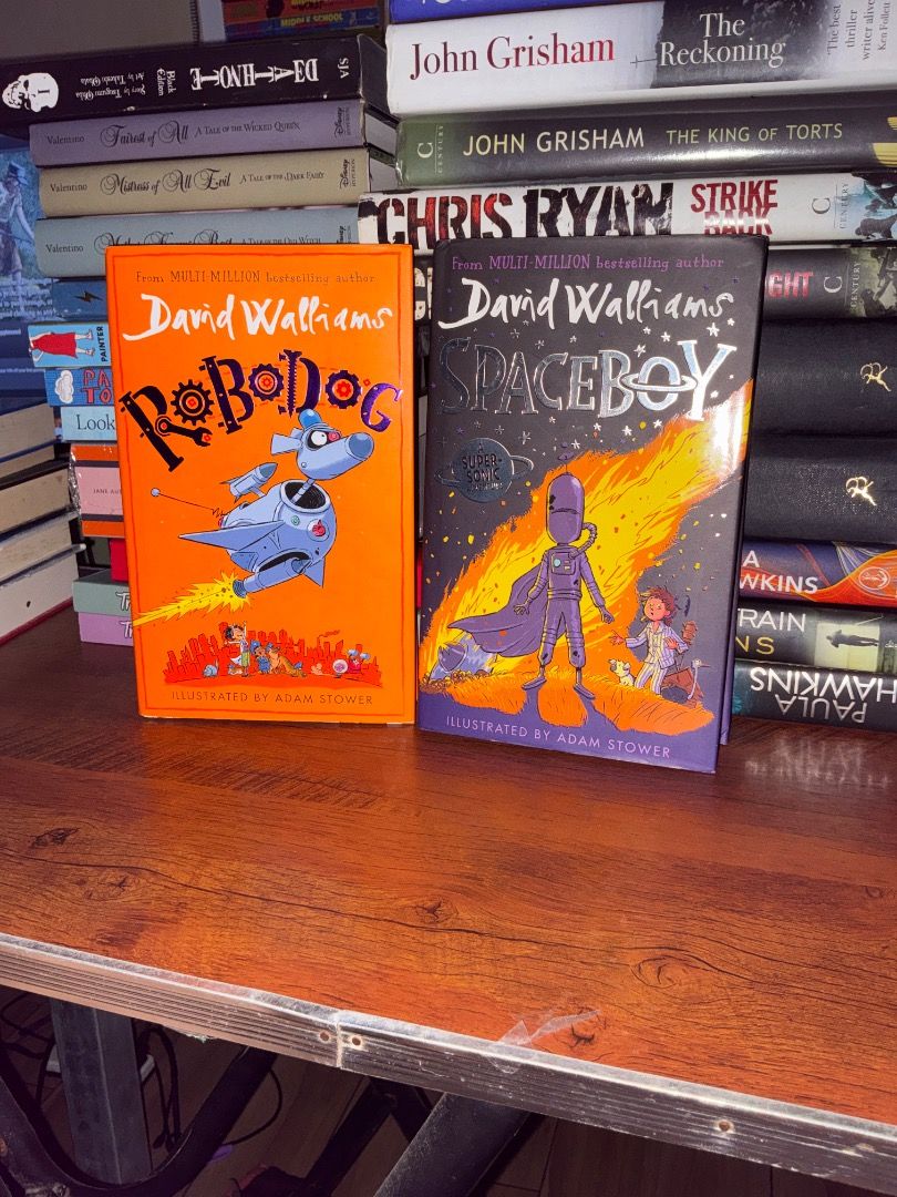 Robodog andspace boy by david walliams rare titles (Category: Children's Books) located in Gapan. Submitted by booknest (Listing ID 1466671103, Image 1). Description: Mga good condi po mop gcash mod tiktok co.