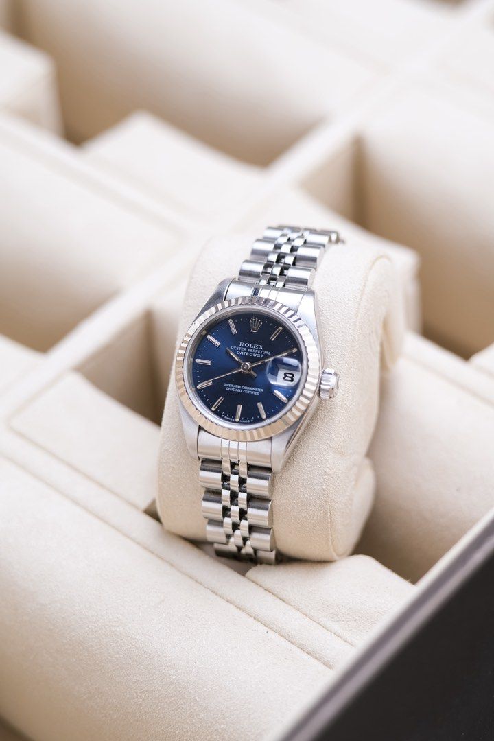 Rolex Datejust 69174 (Category: Luxury Watches) located in Quezon City. Submitted by awristotell (Listing ID 1466683148, Image 1). Description: “Another Wrist To Tell” Rolex Lady-Datejust 69174 Mint Condition Complete Set Price: 298,000 PHP Ref: 69174 Year: 1995 Movement: Automatic Crystal: Sapphire Case: 26mm Material: Steel / White Gold Bezel Lug width: 13mm Bracelet: Rolex Jubilee Bracelet Includes: Complete Set — Free Shipping Nationwide — Im