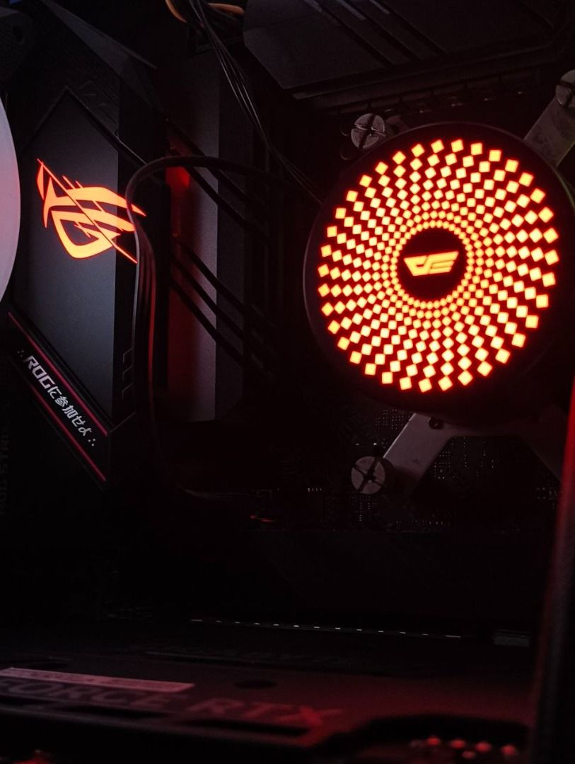 RTX 4060 | 3TB | 144hz PC SET UP (Category: Desktops) located in Caloocan City. Submitted by itsyman (Listing ID 1466602758, Image 1). Description: • Selling Price: ₱41995 (Fixed / No Haggling) ⚙️ System Specifications • CPU: Ryzen 5 3600 • MOBO : ROG STRIX B550-F GAMING Wi-Fi (Built in WIFI & Bluetooth) • GPU: Gigabyte RTX 4060 8GB • RAM : 8x2 (16GB) GSkill Trident Z 16GB 3600Mhz • AIO Cooler: DarkFlash Radiant DC360 AIO • STORAGE 1: Ramsta SSD 
