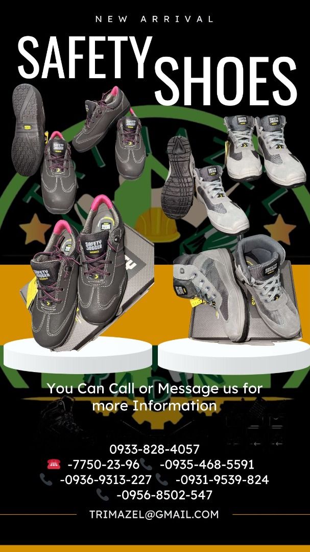 safety shoes (Category: Looking For) located in Quezon City. Submitted by irishbayaban20 (Listing ID 1466577235, Image 1). Description: ✅ Guaranteed lowest price ✅ Quality products ✅ 100% LEGIT TRUSTED SUPPLIER! ✅ With Complete Legal Documents ✅ BIR Registered We Supply All Kinds Of PPE Supplies, Raincoat, Hard Hat, Cooler Box, Plastic Trash Bin, Road Barriers, Kayak Boats, Crystal Kayak, Traffic Cone, T-Bollards & All Kinds Of Safety Shoes. Open