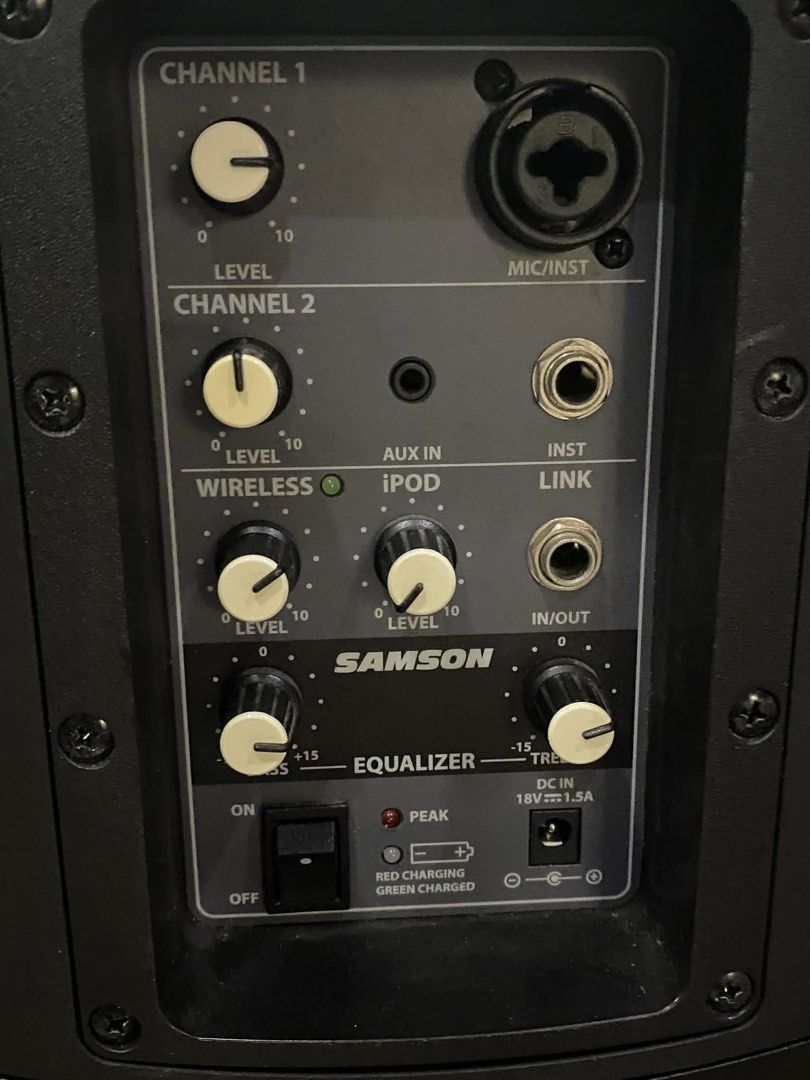 Samson XP40iW Portable PA System Speaker (Category: Soundbars, Speakers & Amplifiers) located in Taguig. Submitted by mixxstuffsshop (Listing ID 1466698142, Image 3). Description: 👉FOR SALE ‼️Samson PA SYSTEM Expedition XP40iW Portable 👉Price : 8,000 👉GOOD USED WORKING CONDITION 👉LOCATION : CENTRAL SIGNAL TAGUIG.