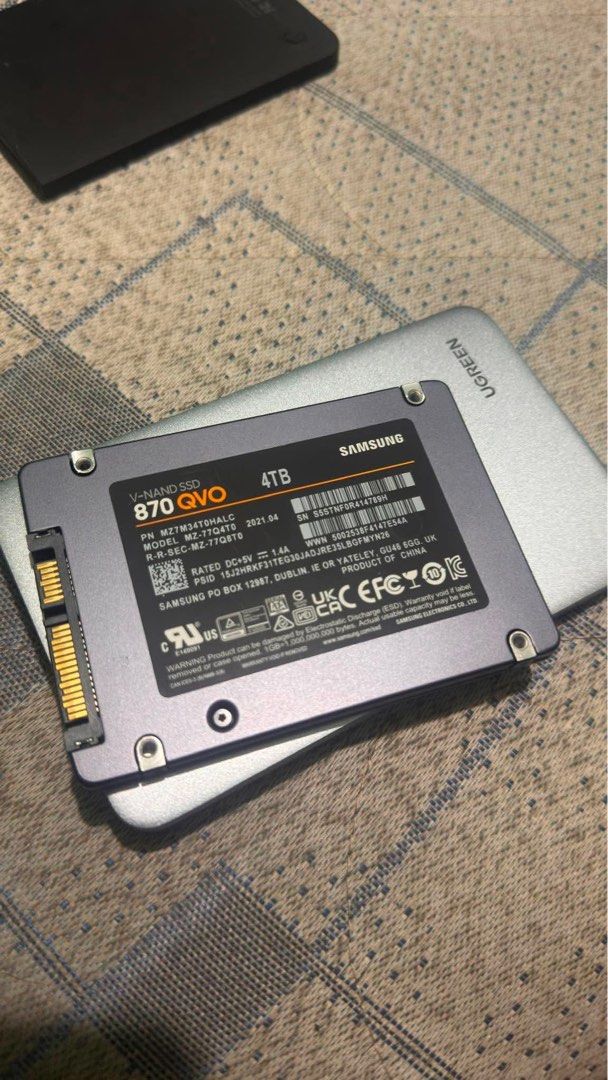 Samsung SSD 4tb (Category: Hard Disks & Thumbdrives) located in Lipa City. Submitted by jayson0127 (Listing ID 1466594162, Image 1). Description: Lipa batangas.