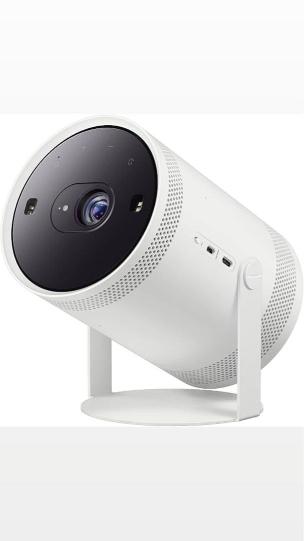 Samsung The Freestyle Projector with Carrying Case (Category: Projectors) located in Minalin. Submitted by asdfgkb (Listing ID 1466601538, Image 1). Description: For sale: Samsung the Freestyle Smart Projector Turn ANY room into your own cinema! 🎬🍿 ✨ Up to 100-inch big screen ✨ Full HD 1080p ✨ Smart TV built-in — stream your favorite content ✨ Auto Focus + Auto Keystone for an easy setup ✨ 180° rotation — project on walls, ceilings, floors and 