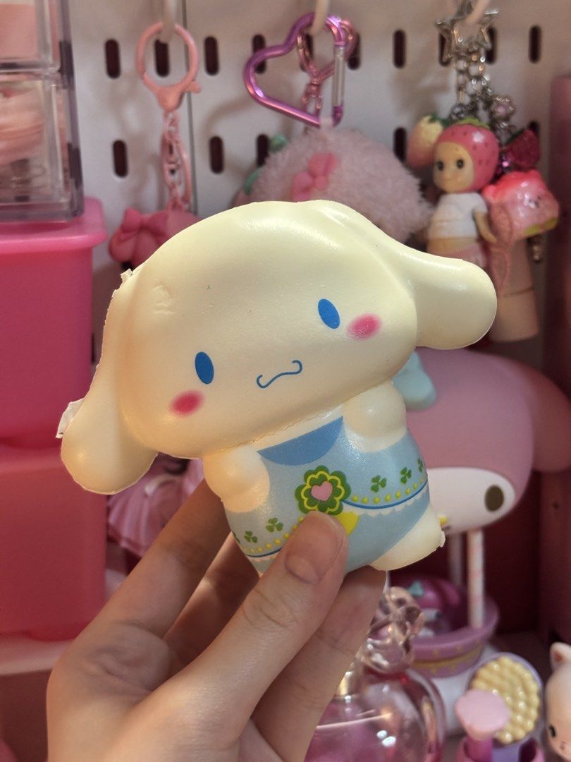 Sanrio Cinnamoroll Squishy Toy (Category: Action & Battle Toys) located in San Juan City. Submitted by glitznpops.ph (Listing ID 1466563817, Image 1). Description: .