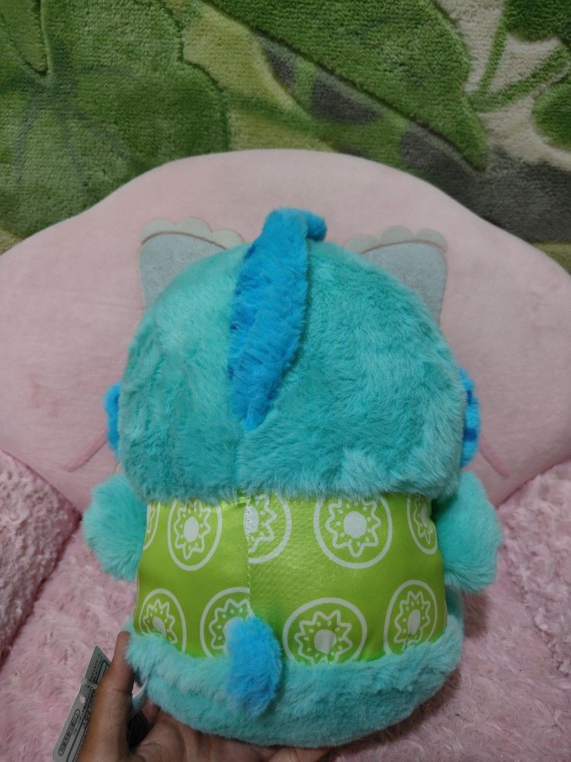 Sanrio Hangyodon Fruit Series Plush Eikoh (Category: Plushies & Soft Toys) located in Naic. Submitted by rmcollectibles (Listing ID 1466687082, Image 2). Description: - Character: Sanrio Hangyodon - Series: Eikoh Fruit Series (Kiwi design) - Condition: Brand new with original paper tag attached - Material: Super soft and fluffy plush - Features: Vibrant green and white kiwi costume with detailed printing - Perfect for gifts or Sanrio collection d