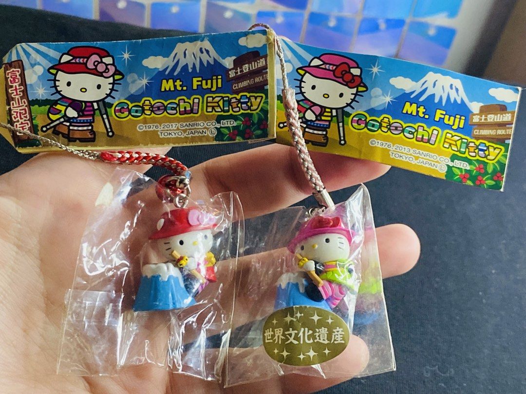 Sanrio Hello kitty Mt. Fuji strap charm 580 EACH (Category: Character Goods) located in Manila. Submitted by kawaii_omocha_est2020 (Listing ID 1466735828, Image 2). Description: .