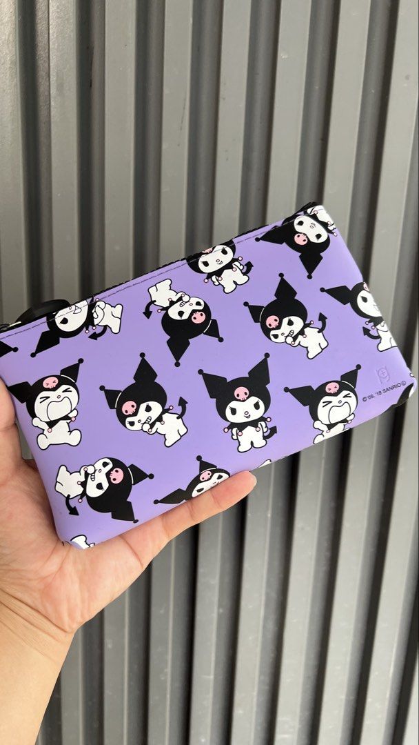 SANRIO KUROMI SILICONE POUCH (Category: Purses & Pouches) located in Baguio. Submitted by vercale (Listing ID 1466606047, Image 2). Description: SANRIO KUROMI SILICONE POUCH Size 8” width x 5” height Like New Condition No flaws From Personal Box Php 350 only LP 🙏.