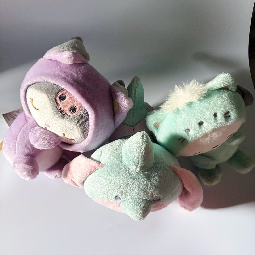 Sanrio Melody Pochaco Kuromi Bundle Set Plush (Category: Plushies & Soft Toys) located in San Fernando. Submitted by lovemypreloveddd (Listing ID 1466660868, Image 1). Description: fix price 𐙚 ₊˚⊹♡ PRELOVED NOTE ♡⊹˚₊ 𐙚 These are preloved pieces, so please expect signs of love/use ♡ Please manage your expectations when buying preloved hehe 🫶🏻 Minor imperfections are normal and part of their preloved charm! ✿ Please check all photos & details b
