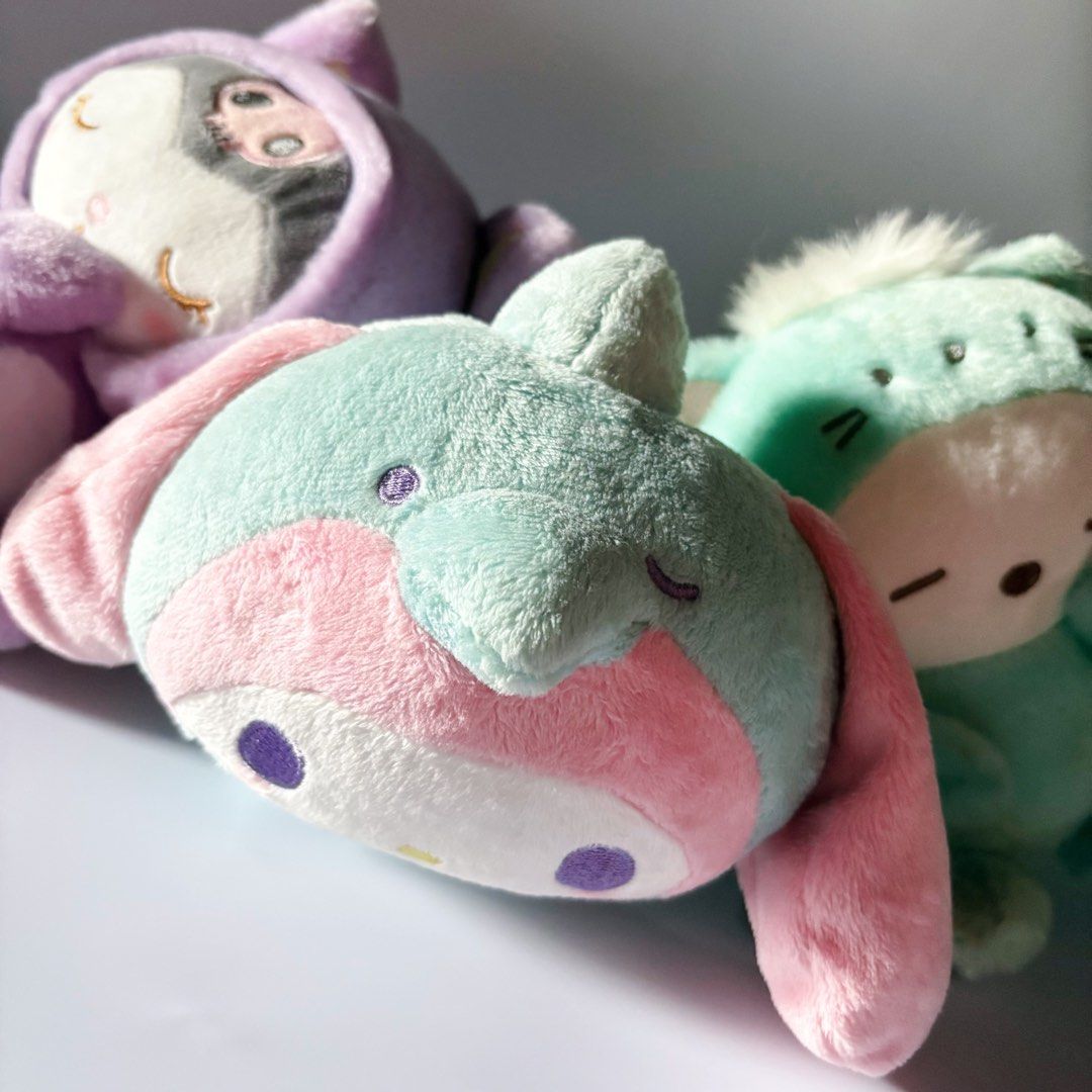 Sanrio Melody Pochaco Kuromi Bundle Set Plush (Category: Plushies & Soft Toys) located in San Fernando. Submitted by lovemypreloveddd (Listing ID 1466660868, Image 2). Description: fix price 𐙚 ₊˚⊹♡ PRELOVED NOTE ♡⊹˚₊ 𐙚 These are preloved pieces, so please expect signs of love/use ♡ Please manage your expectations when buying preloved hehe 🫶🏻 Minor imperfections are normal and part of their preloved charm! ✿ Please check all photos & details b