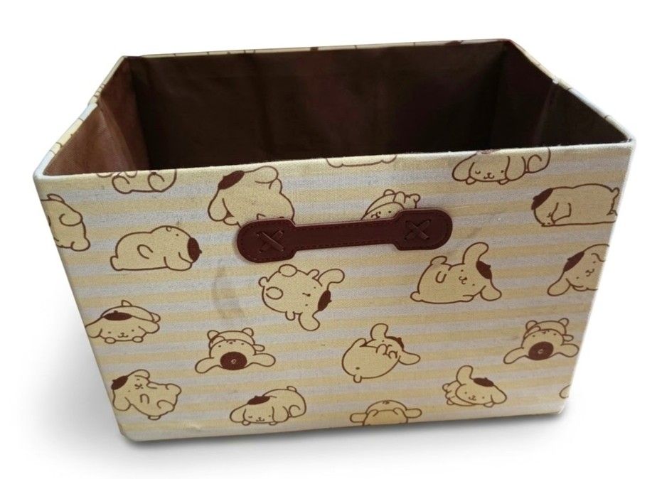 Sanrio Pompompurin Cloth Storage Box (Category: Storage Boxes & Baskets) located in Binan City. Submitted by mayjhe (Listing ID 1466694848, Image 2). Description: 💛 For Sale 💛 🌸 Sanrio Pompompurin 🍀 Cloth Storage Box 📍 Condition: Good / No box / Need wash 💰 Price is ₱ 330.00 👉 Other details posted 🇵🇭 Location Biñan Laguna 🛵 Courier J& T and Lalamove 📋 Shipping by schedule 📍 NO COD & COP 📌 All items are carefully packed and labeled wi