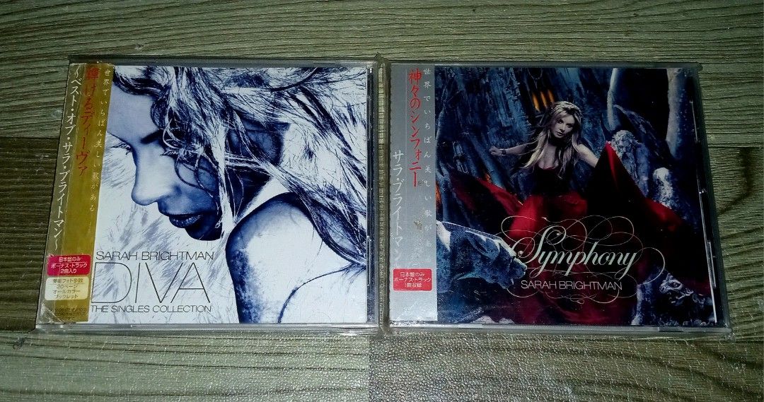 SARAH BRIGHTMAN CD JAPAN (Category: CDs & DVDs) located in Talavera. Submitted by thalifan46 (Listing ID 1466769312, Image 1). Description: SARAH BRIGHTMAN CD JAPAN 250 - DIVA 250 - SYMPHONY NOTE : WAG NA LANG MAG MESSAGE KUNG HINDI NAMAN INTERESADO SA ITEM AT HANAP LANG AY KAKWENTUHAN.. WHAT YOU SEE IS WHAT YOU GET 100% ORIGINAL AUTHENTIC.. MOP : GCASH OR PALAWAN.. COURIER :LBC, JRS, J&T.. STRICTLY NO COD‼️.