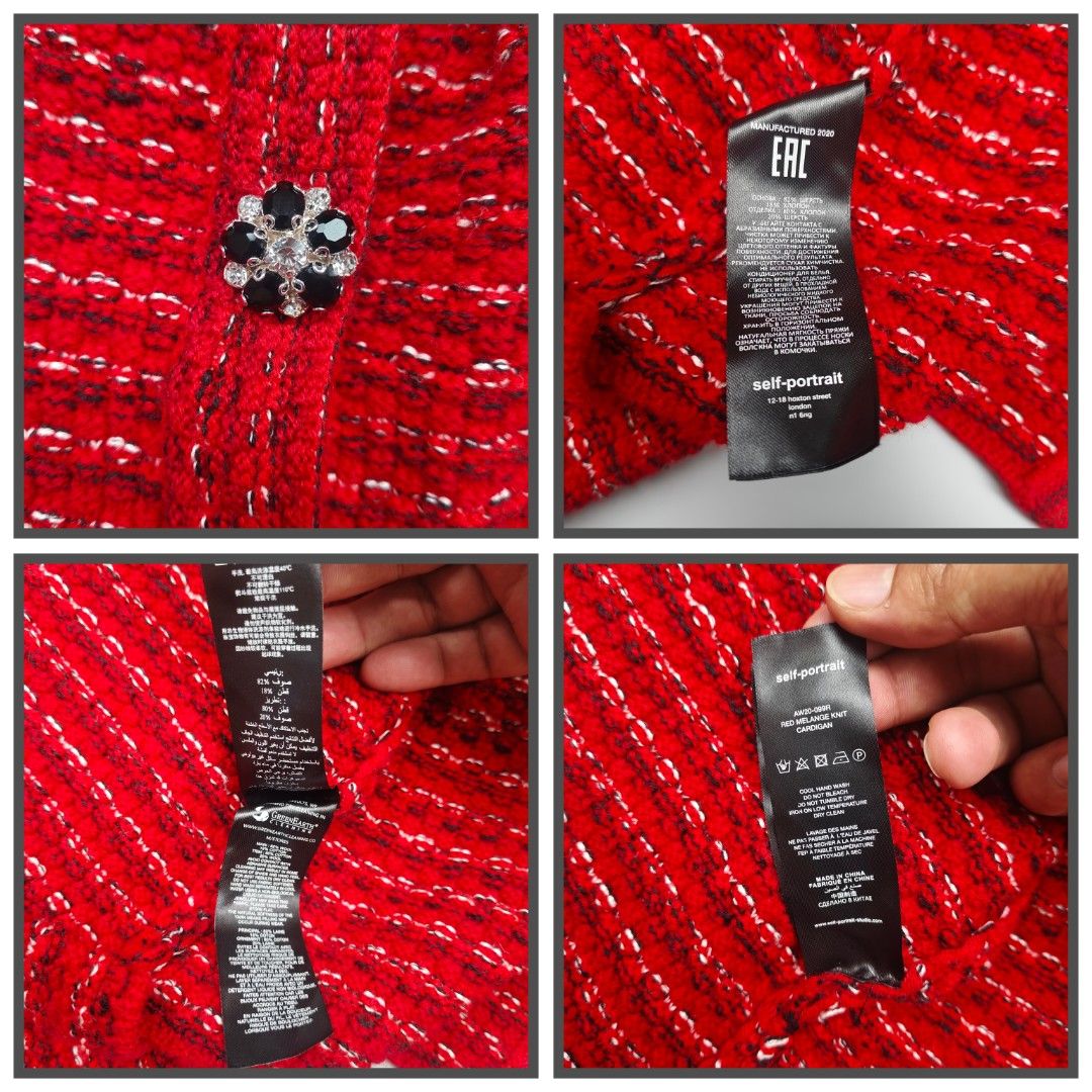 SELF PORTRAIT (TWEED) good as new (Category: Coats, Jackets and Outerwear) located in Baguio. Submitted by archival_thrifted.ph. (Listing ID 1466658739, Image 3). Description: FOR SALE‼️ .SELF PORTRAIT TWEED . EXCELLENT CONDITION .SIZE SMALL ON TAG .PHP 3980 PLUS SF .❌❌ COP/COD .MOP GCASH .COURIER J&T .BAGUIO AREA .DM FOR SURE BUYER TY.