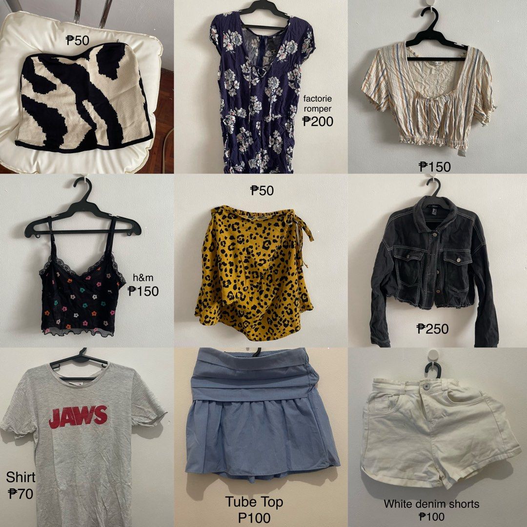 Selling Pre-loved Clothes (Category: Dresses) located in Paranaque City. Submitted by lcrmna (Listing ID 1466736093, Image 3). Description: Feel free to message me! ₱50-₱200 📍Parañaque .