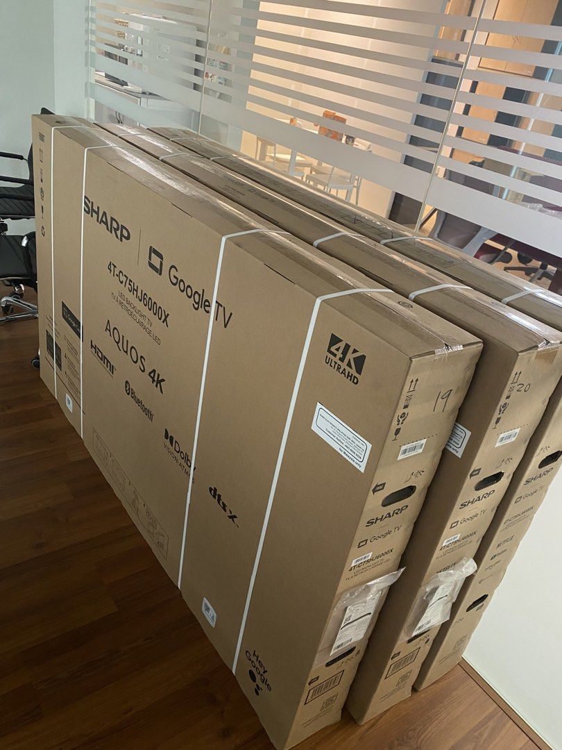 Sharp 75" (Category: TV) located in Kuala Lumpur. Submitted by wxyyr4wtdc (Listing ID 1466600808, Image 2). Description: Tv sharp 75" utk di jual.