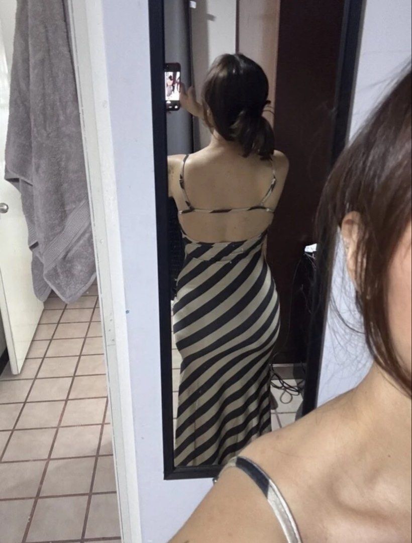 Shein Stripes Slip Dress (Category: Dresses) located in Quezon City. Submitted by jenaysellz (Listing ID 1466592358, Image 3). Description: .