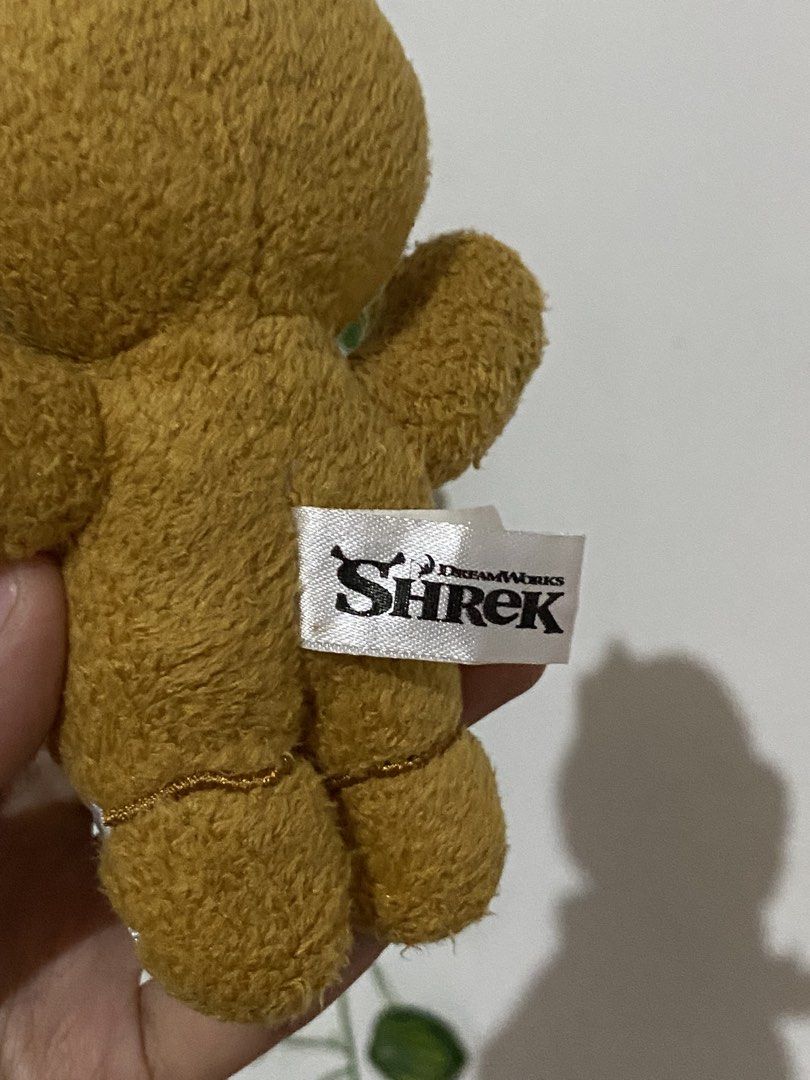Shrek Gingerbread Man Plush Charm (Category: Plushies & Soft Toys) located in Guagua. Submitted by toy_corner (Listing ID 1466565408, Image 3). Description: Brandnew condition NO ISSUE Pampanga loc MOP: GCASH J&t courier.
