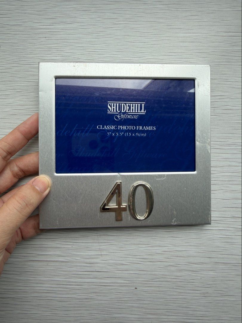 Shudehill Giftware 40th Photo Frame (Category: Frames & Pictures) located in Quezon City. Submitted by shopgood_mnl (Listing ID 1466722471, Image 3). Description: .