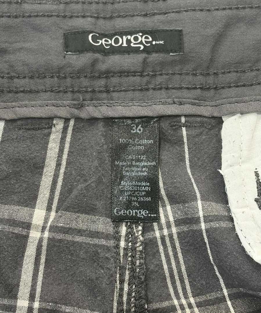 Size 36” - George Men’s Checkered Shorts Preloved HB104 (Category: Shorts) located in Pasig City. Submitted by szorty (Listing ID 1466706651, Image 3). Description: •PRELOVED• Onhand and ready to ship Brand: George Condition: Used Waist: 36 Size in tag: 36 Length: 21.5 inches Pocket: 5 - All of our items are washed *Please see photos for flaws/issues if indicated. *Photos may vary from actual Tags: George checkered short mens men bottoms shorts b