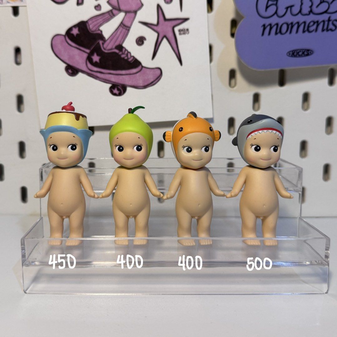 Sonny Angel Sweets Fruit Marine Series (Category: Designer & Blind Box Toys) located in Bacoor. Submitted by stinkeebear (Listing ID 1466742822, Image 1). Description: ୨୧ ⁺‧ wts / lfb ! ₊˚୨୧ — message to claim !! all have bnf — prices are negotiable if taking 2 or more 💕 ⤷ Price in photo + sf 💳 : bpi / gcash (payo) 📦 : j&t, ggx and sdd (grab/lalamove).