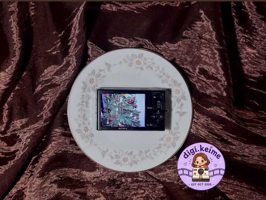 Sony Cybershot DSC W190 [preloved] (Category: Cameras) located in Manila. Submitted by digi.keime (Listing ID 1466565592, Image 2). Description: 📷 Sony Cybershot DSC W190 💰₱4,499 [REPRICED] ୨୧ ── QUICK SPECS ── ୨୧ ♡ 12.1 MP CCD ♡ Intelligent Auto♡ 3× Optical Zoom Lens ♡ 320 x 240 pixels (30 fps) ୨୧ ── INCLUSIONS ── ୨୧ ♡ Camera unit ♡ Battery ♡ Charger ♡ Memory card ୨୧ ── CONDITION ── ୨୧ ♡ Signs of use (scratches, paint chips, w/out port) ♡ Miss
