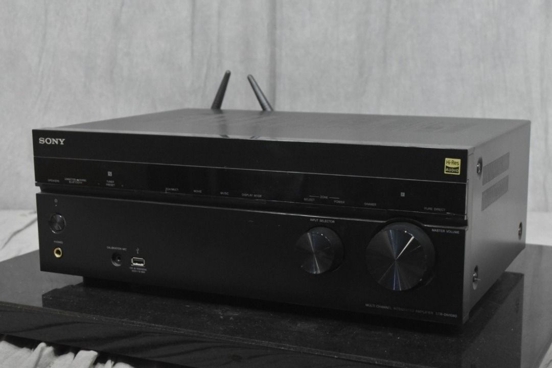 Sony STR-DN1080 AV Receiver (Category: Soundbars, Speakers & Amplifiers) located in Caloocan City. Submitted by letao_shopping_ph (Listing ID 1466623734, Image 1). Description: ◇Good Condition◇ Shows signs of use and aging, as well as minor damage or missing parts, but functions normally. ◆Appearance◆ The exterior shows signs of use and aging, including scratches and dirt. ◆Operation◆ Power-up, audio output, and basic operations have been verifie