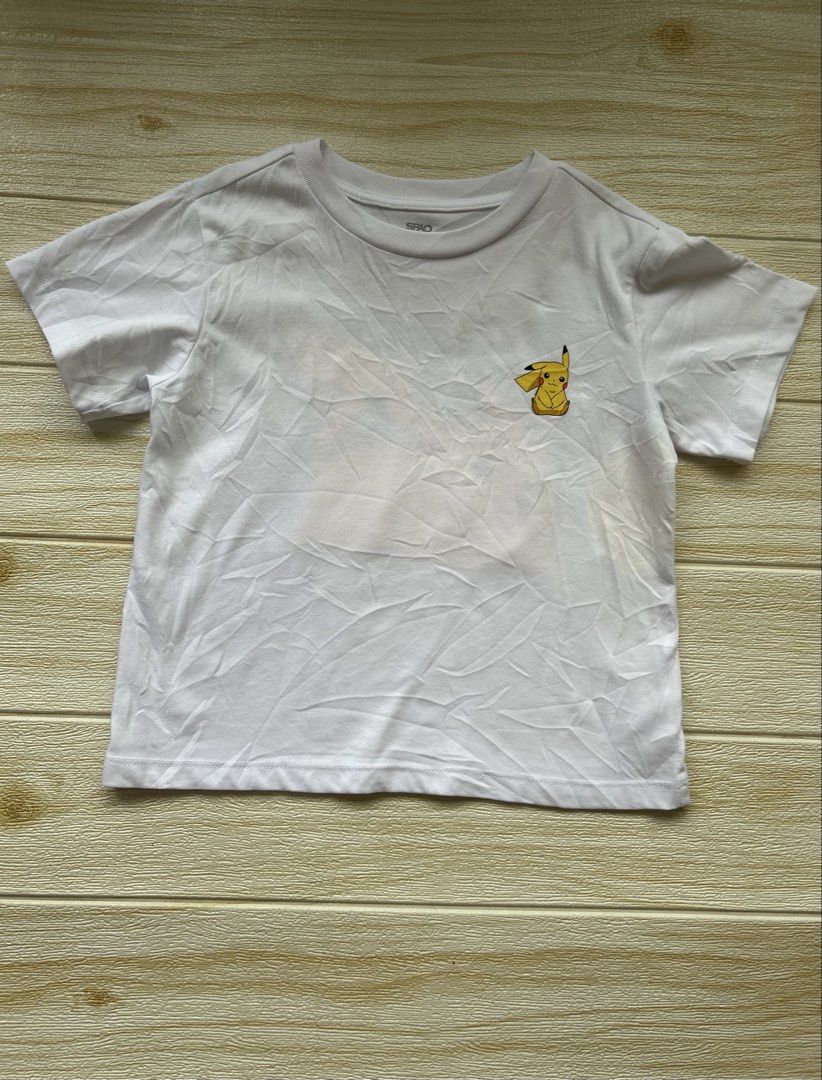 Spao Pikachu tee 120 (Category: Babies & Kids Fashion) located in Cebu City. Submitted by yjainani (Listing ID 1466668123, Image 1). Description: .