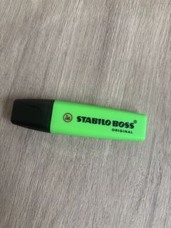 Stabilo Swing Cool Highlighter Green, Hobbies & Lifestyle, Stationery ...
