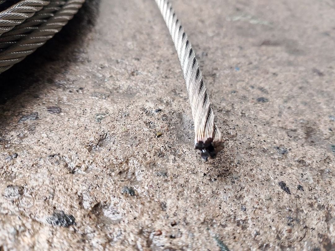 Stainless Wire rope Specs: 4mm (Category: Everything Else Others) located in Manila. Submitted by 09171479278_elsie. (Listing ID 1466649668, Image 1). Description: Stainless Wire rope Specs: 4mm.
