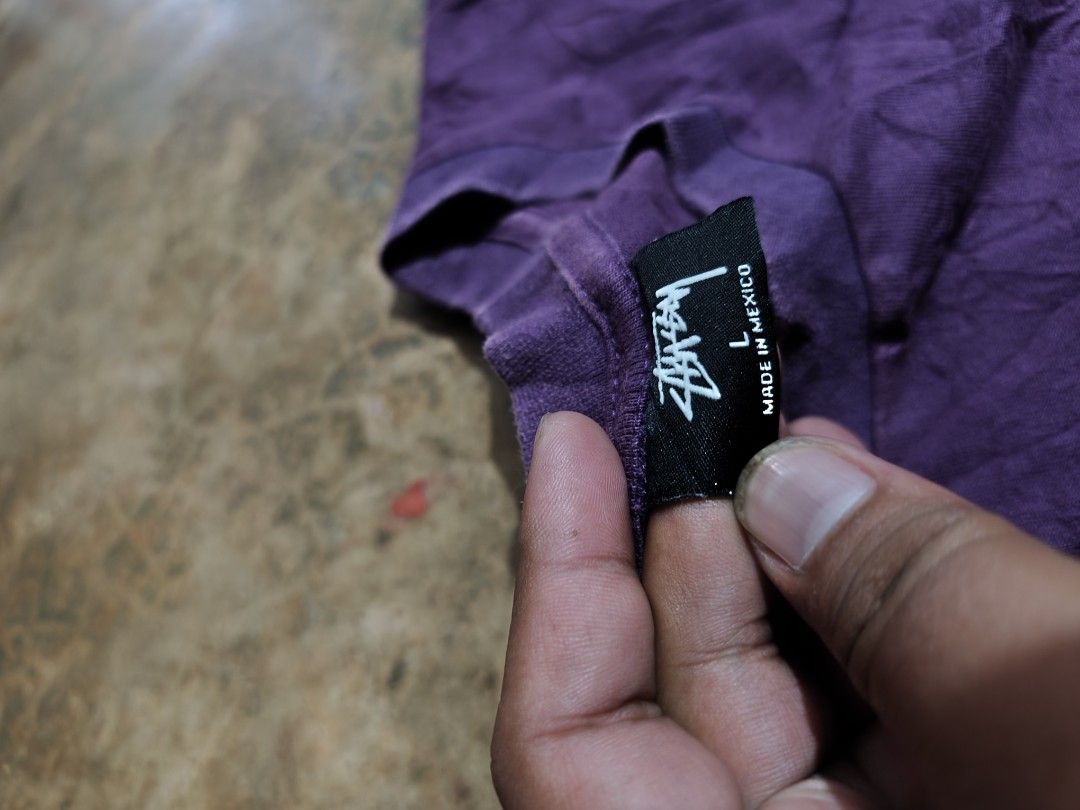 Stussy Basic Logo 🔥 (Category: Tshirts & Polo Shirts ) located in Tabaco. Submitted by thrifttobecool (Listing ID 1466588435, Image 3). Description: Very Good Condition 💯 9.5/10 Color Rate 💯 9.3/10 Collar 📌 20 Width 📌 28 Length 📌 Large ✅ 250 ✅ +sf 📌 Location Bicol ✅.