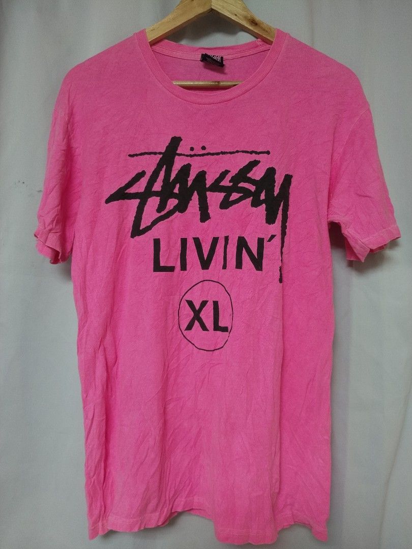 STUSSY LIVIN' (Category: Activewear) located in Manila. Submitted by liljhayvillanueva (Listing ID 1466712882, Image 1). Description: STUSSY LIVIN SIZE MEDIUM COLORATE 9/10 ISSUE LAST PIC HAIRLINE.