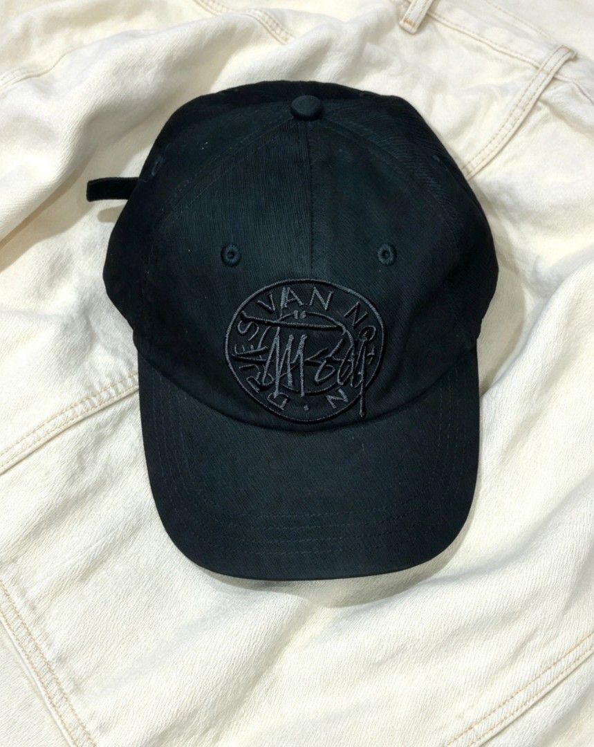 Stussy x DRIES VAN NOTEN COLLABORATION CAP (Category: Caps & Hats) located in Bulacan. Submitted by ssirc (Listing ID 1466720879, Image 1). Description: Stussy x DRIES VAN NOTEN COLLABORATION CAP NO TAG/UNRELEASED ‼️ 780+sf‼️.