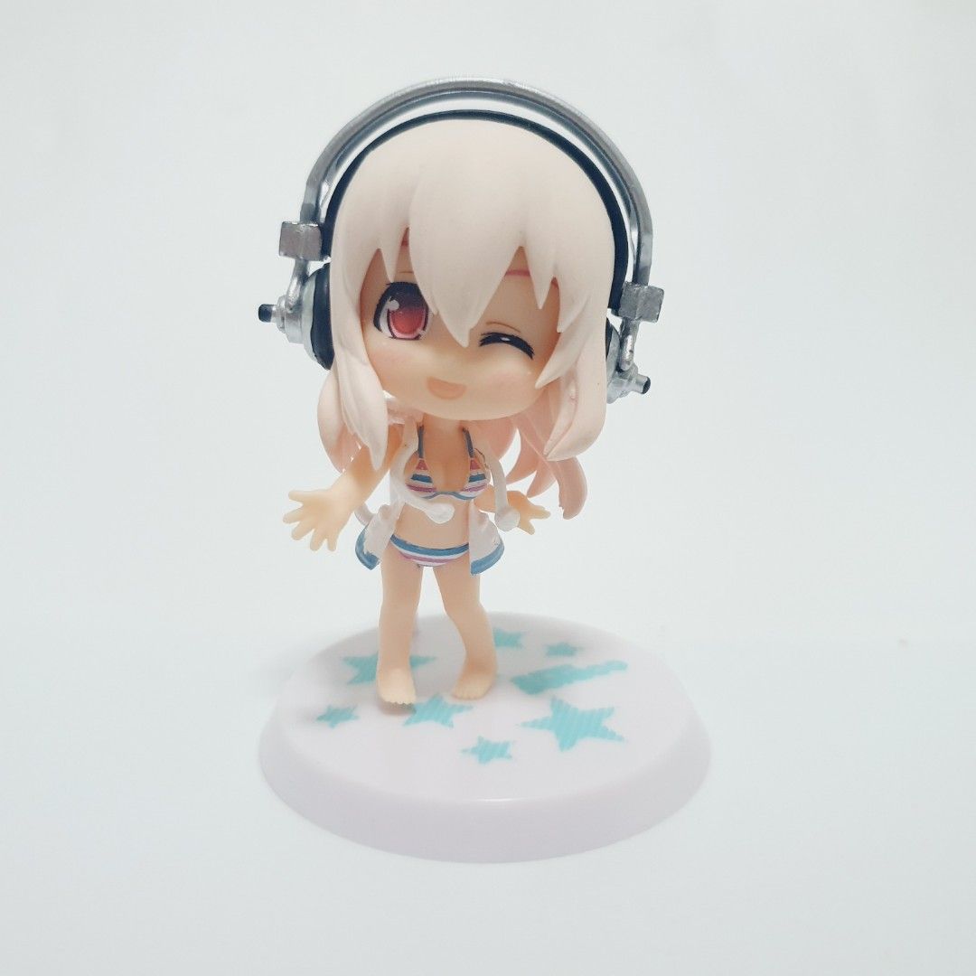 Super Sonico Chibi Kyun Chara Figure (Category: Figurines & Statues) located in Taytay. Submitted by kyo.mono (Listing ID 1466640472, Image 1). Description: 💟Follow us on IG: kyo.mono for faster replies TikTok: kyo.mono_ for videos and review Good as new Auth from Japan Actual photo posted.