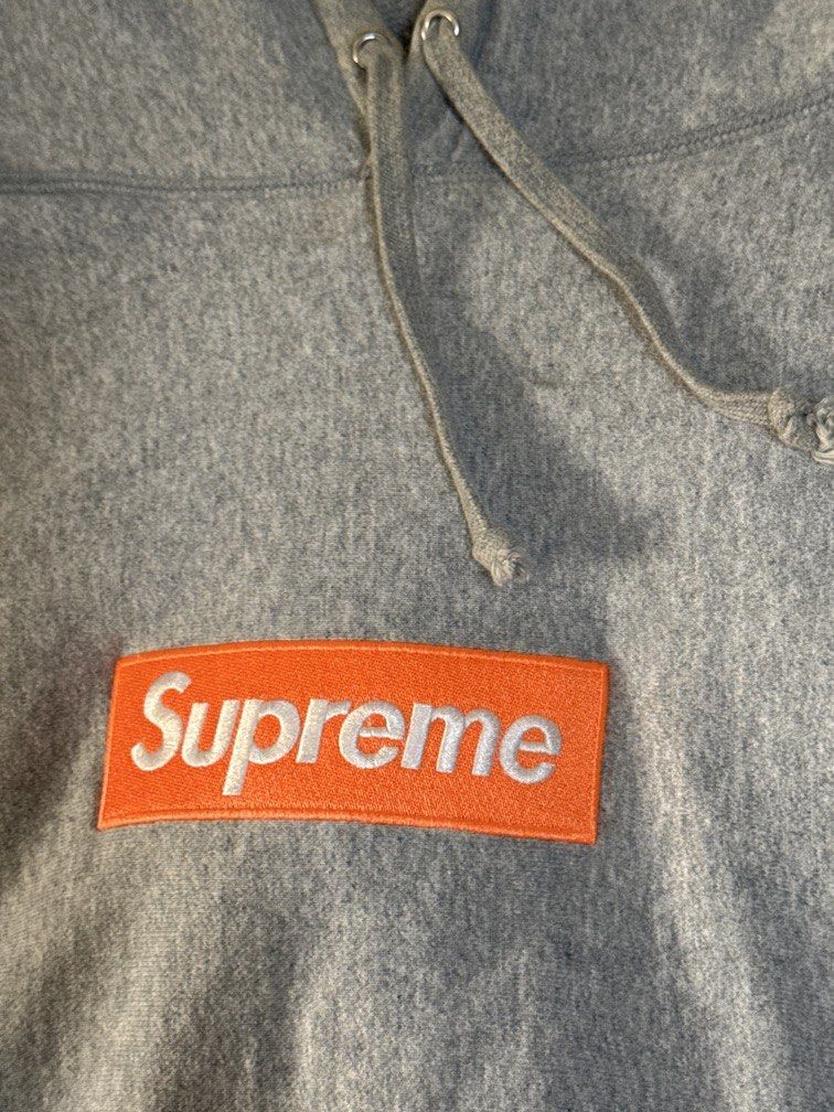 SUPREME GRAY HOODIE JACKET (Category: Luxury Apparel) located in Angeles City. Submitted by migs_font29 (Listing ID 1466770824, Image 2). Description: .