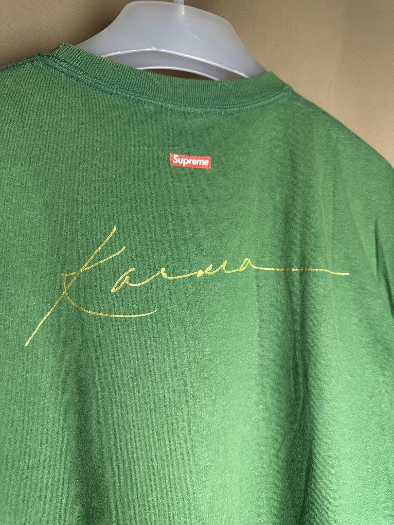 Supreme Pharoah Sanders Tee (Category: Tshirts & Polo Shirts ) located in Marikina City. Submitted by swiftsian (Listing ID 1466661251, Image 3). Description: Supreme Pharoah Sanders Tee 'Light Pine' - Size: Medium - Issue: Crack Print - Manage your expectations. Some issues may not be seen or indicated. - Color may vary due to lighting Shipping: Lalamove/J&T .