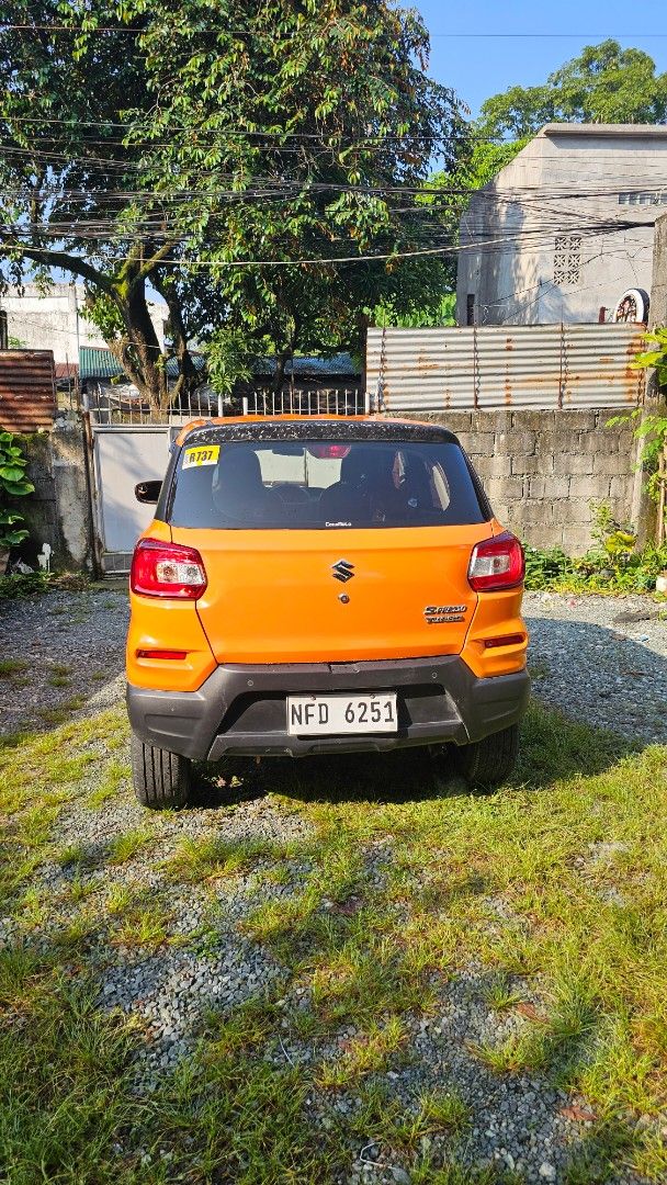 Suzuki S-Presso Hatchback Manual (Category: Used Cars) located in Quezon City. Submitted by Buy226 (Listing ID 1466662551, Image 3). Description: Suzuki Spresso Yr model:2022 Transmission: manual Odometer: 80000km Paint condition: 90% orig paint Tire condition: 80% Issues: minimal scratches Price: 350k nego QC.