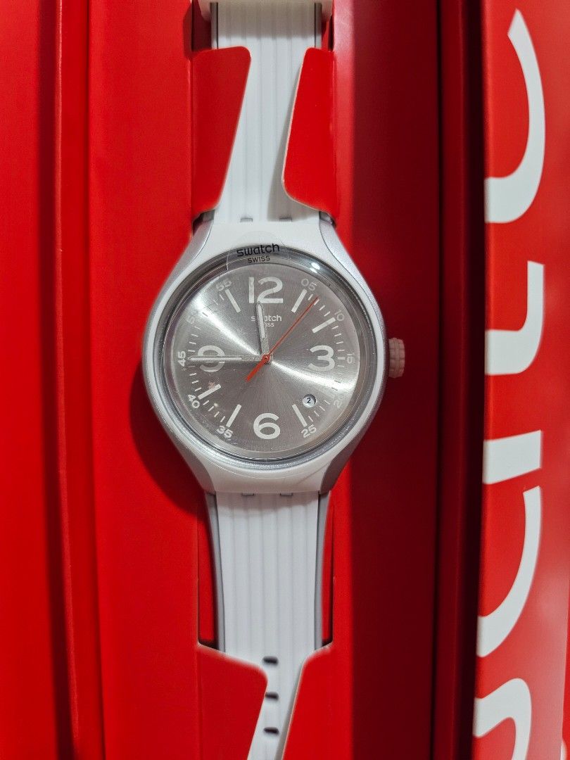 SWATCH Adult (Category: Women's Watches) located in Quezon City. Submitted by senyoramaria2 (Listing ID 1466769636, Image 3). Description: SWATCH for Adult Unisex Swiss made Aluminum Water resistant #CanadaPasabuy.