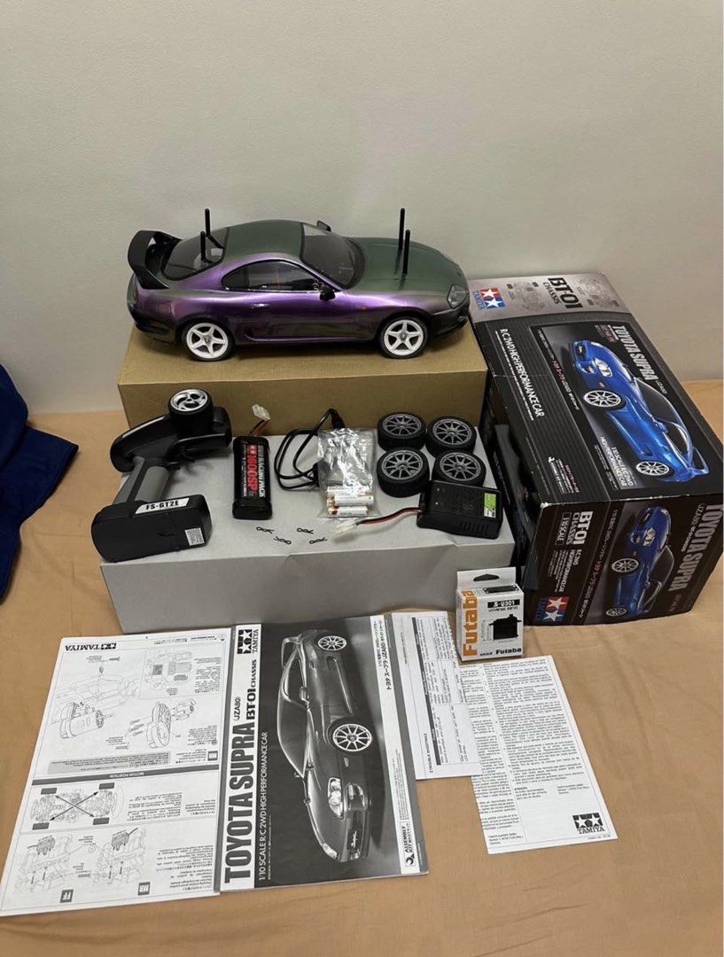 Tamiya RC (Category: Remote Control Toys) located in Manila. Submitted by rc_for_sale (Listing ID 1466731271, Image 2). Description: Orginal Tamiya RC Car Charge and play Comes with extra wheels set 10k only fixed RFS: no time to play.
