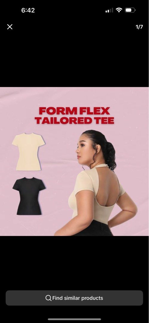 TAPIES FORM FLEX TAILORED TEE SLATE (Category: Shirts) located in Quezon City. Submitted by soldbypam (Listing ID 1466675078, Image 1). Description: Worn once only Bought for 999 Last price posted.