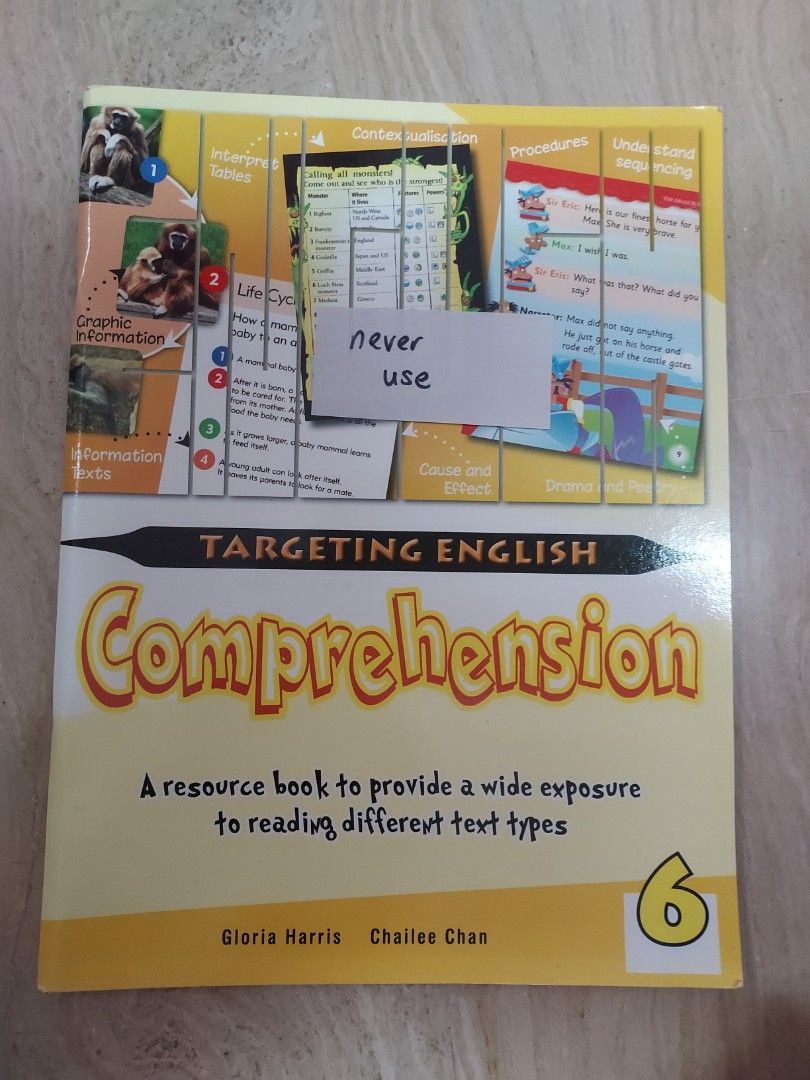 Targeting English Comprehension Book 6 Primary P6, Hobbies & Lifestyle ...