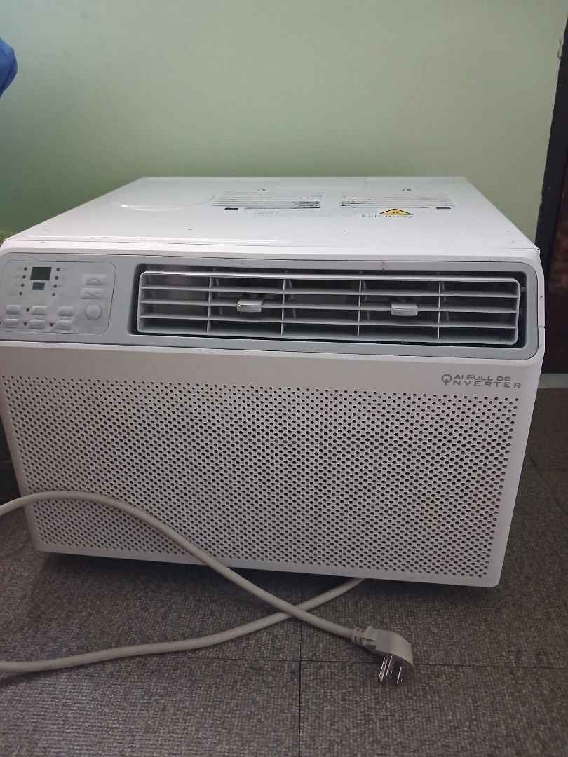 TCL Window Type Air Conditioner TAC-12CWI/UB2 (Category: Air Conditioning and Heating) located in Virac. Submitted by daffydaffodil (Listing ID 1466564350, Image 1). Description: - Brand/Model: TCL TAC-12CWI/UB2 Window Type Aircon - Type: AI Full DC Inverter (Energy Saving) - Capacity: 12000 kJ/h (1.5 HP) - Power: 230V, 60Hz, Uses eco-friendly R32 refrigerant - Condition: Fully functional, blows cold air immediately, clean vents and panel - Inclu