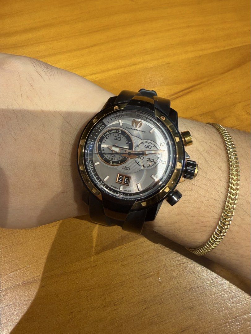 TechnoMarine Watch (Category: Men's Watches) located in Pasay City. Submitted by jellyanne (Listing ID 1466723888, Image 1). Description: RFS: gift ng ex na cheater.