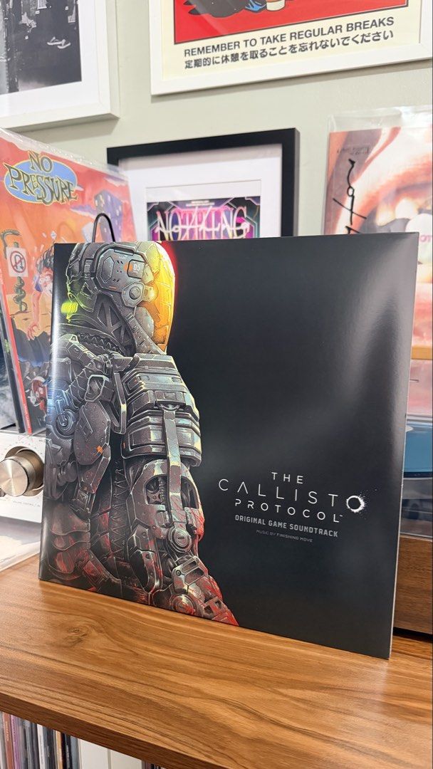 The Callisto Protocol Original Game Soundtrack Vinyl (Category: Vinyls) located in Santa Rosa. Submitted by jasmine.sell93 (Listing ID 1466632064, Image 1). Description: - Title: The Callisto Protocol Official Game Soundtrack Vinyl - Format: Double LP on bright yellow colored vinyl - Artwork: Striking gatefold jacket featuring art by Luke Preece - Music: Composed by Finishing Move - Condition: Clean cover with sharp corners and pristine, playable