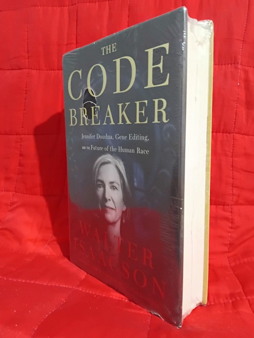 The Code Breaker by Walter Isaacson (Category: Storybooks) located in Manila. Submitted by krishna_ayanami (Listing ID 1466715088, Image 2). Description: - Title/Subject: Biography of Jennifer Doudna & gene editing by Walter Isaacson - Format: Hardcover - Condition: Brand new, unread, and still sealed in original plastic shrink wrap - Perfect for science enthusiasts, tech fans, and book collectors.