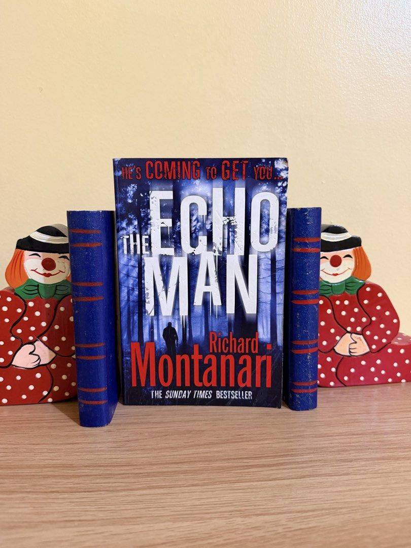The Echo man by Richard Montanari (Category: Storybooks) located in Quezon City. Submitted by cute_clothes_for_babies (Listing ID 1466628689, Image 1). Description: .