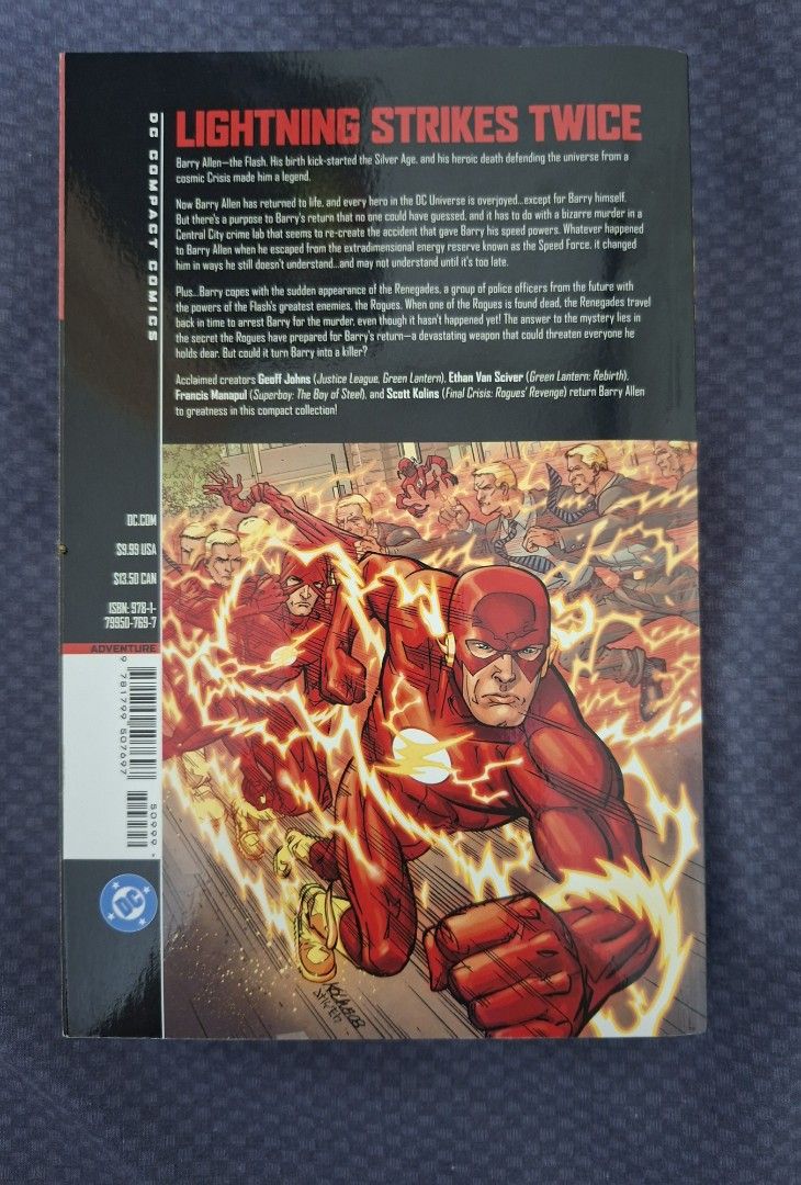 The Flash: Rebirth - DC Compact Comics (Category: Comics & Manga) located in San Fernando. Submitted by silverforest-63a2 (Listing ID 1466682584, Image 2). Description: The Flash: Rebirth - DC Compact Comics for 750php Includes The Flash: Rebirth #1-6, The Flash #1-7, and The Flash Secret Files and Origins Issues: -Tiny tear on book's spine. Refer to the 6th photo -Minor scratches on back cover. Refer to 5th photo Don't hesitate to ask for more p